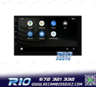 RADIO GPS ANDROID 14 2DIN 7" MULTIMEDIA GPS HD 3 USB SD