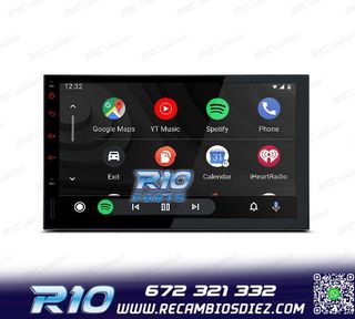 RADIO GPS ANDROID 14 2DIN 7" MULTIMEDIA GPS HD 3 USB SD