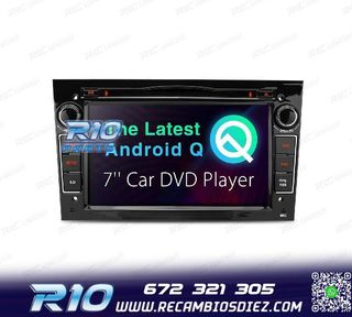 RADIO GPS ANDROID 11 PARA OPEL ASTRA H VIVARO ZAFIRA VECTRA