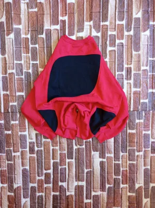 Felpa Nike Rework Rossa & Nera