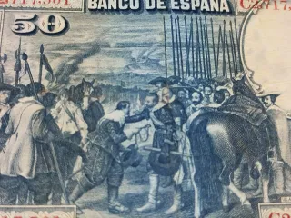 Billete 50 Pesetas Banco de España 1928