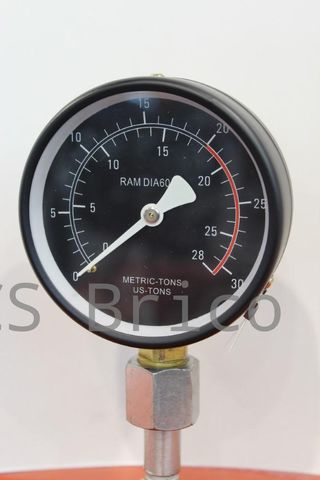 Prensa Hidráulica 20T con Manómetro - 42140 - Mader