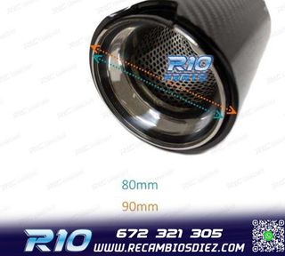 COLA ESCAPE BMW LOOK M CARBONO