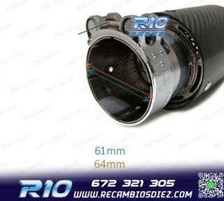 COLA ESCAPE BMW LOOK M CARBONO