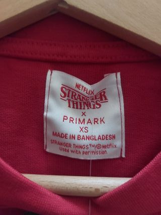 Camiseta Stranger Things Talla XS