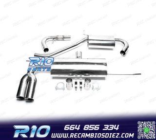 LÍNEA DE ESCAPE VOLKSWAGEN VW GOLF V GTI AUDI A3 8P