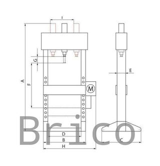 Prensa Hidráulica 20T Manual
