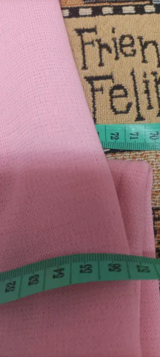 Gonna lunga rosa taglia 50/52
