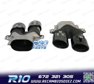 COLAS DE ESCAPE MERCEDES GLC C253 X253 15-18 LOOK AMG GLC43