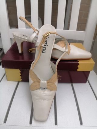 Zapatos de piel Karina Talla 39