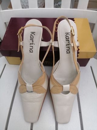 Zapatos de piel Karina Talla 39