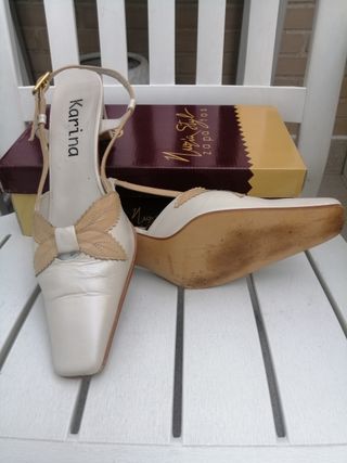 Zapatos de piel Karina Talla 39