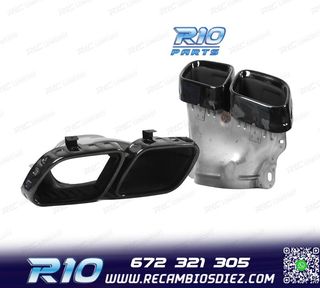 COLAS DE ESCAPE MERCEDES GLE W167 19- LOOK GLE63 NEGRO