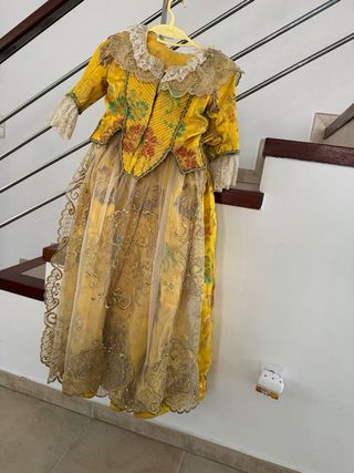 Vestido Fallera Niña 12-14 Años