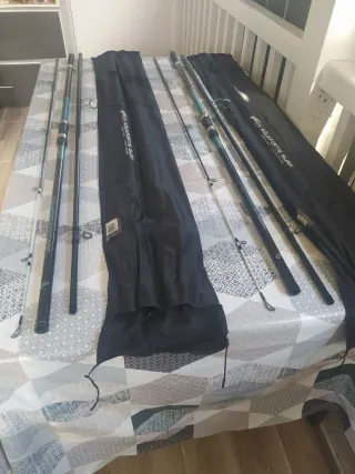 Juego de cañas de pesca Tubertini