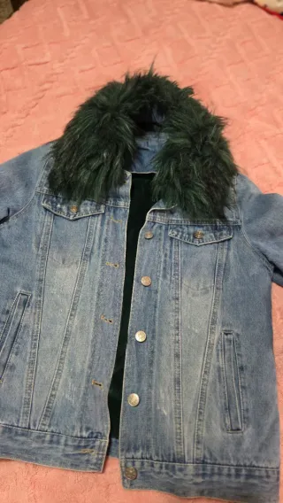 Chaqueta vaquera mujer forrada