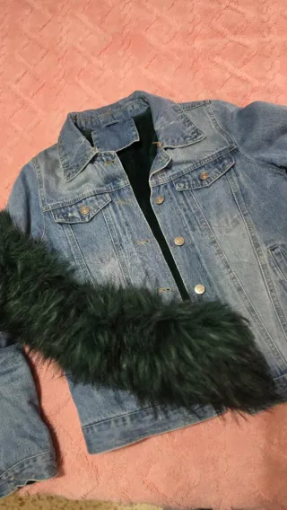Chaqueta vaquera mujer forrada