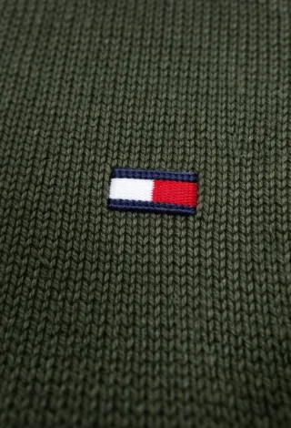 Jersey Tommy Hilfiger verde talla M