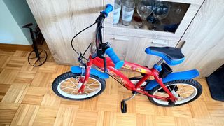 Bicicleta Paw Patrol 16 Roja y Azul