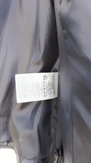 Biker Tintoretto ,Piel Negra, Talla M