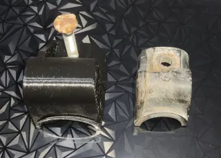 Soporte sujeción rueda carretilla