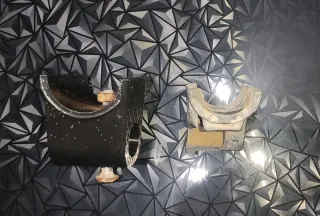 Soporte sujeción rueda carretilla