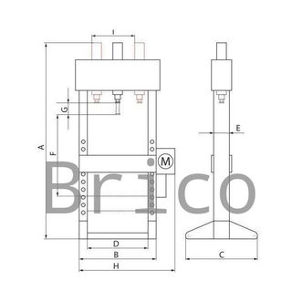 Prensa Hidráulica 20T Manual