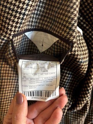 Americana Italiana Boglioli Hombre