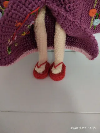 Muñeca Amigurumi Geisha