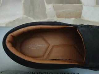 Scarpe scamosciate uomo Giorgio Armani
