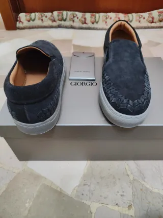 Scarpe scamosciate uomo Giorgio Armani