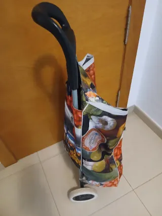 Carrito de compra con ruedas