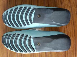 Mocasines Mujer Azul Turquesa Talla 38