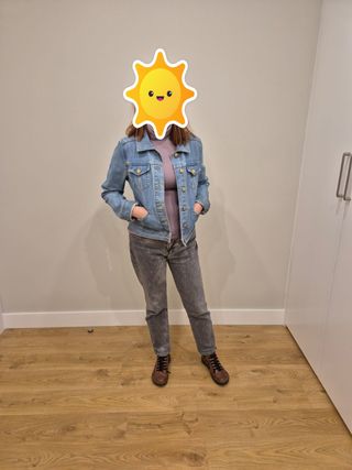 Chaqueta vaquera H&M - T.38 - Como nueva