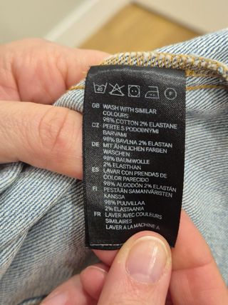 Chaqueta vaquera H&M - T.38 - Como nueva