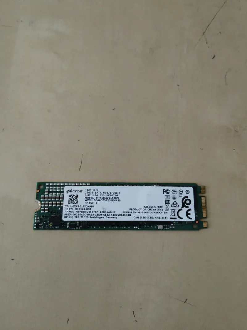 DISCO SSD M.2 MICRON 256GB