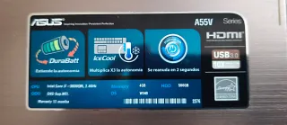 Portátil Asus Intel Core i7