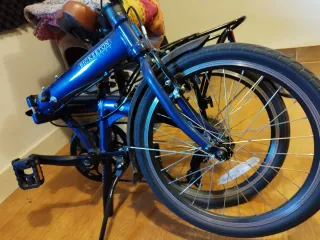 Bicicleta Plegable Bikerton Junction 1507 Azul