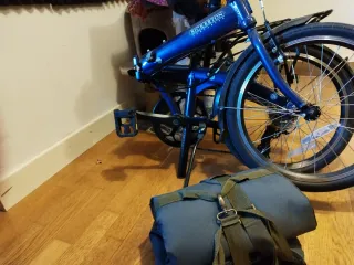 Bicicleta Plegable Bikerton Junction 1507 Azul