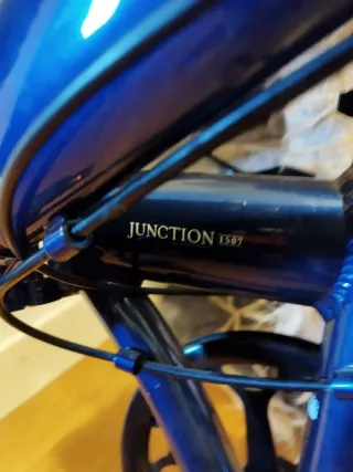 Bicicleta Plegable Bikerton Junction 1507 Azul