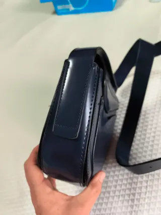 Bolso de hombro azul marino mujer marca parfois
