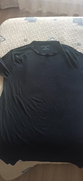 Camiseta Primark Unisex Manga Corta Negra Talla M