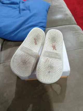 Zapatillas Blanditos Serraje Melón Beige T.24