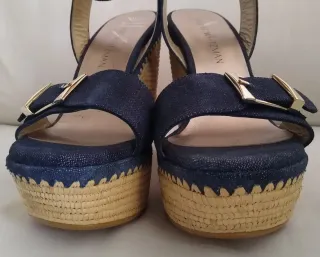 Talla 39 Sandalias Cuña. Diseñador Stuart Weitzman