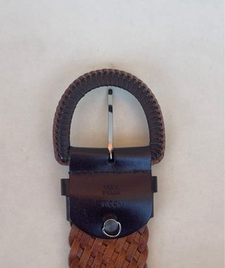 Cintura in vera pelle 110 cm