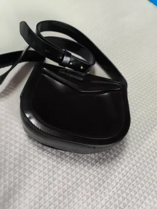 Bolso de hombro negro Parfois