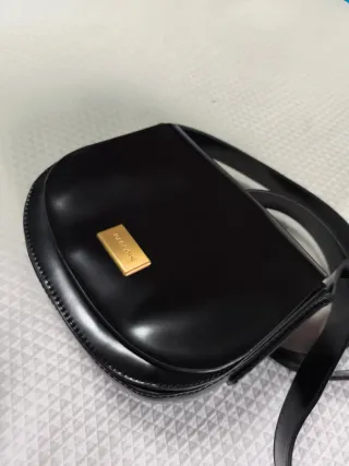 Bolso de hombro negro Parfois