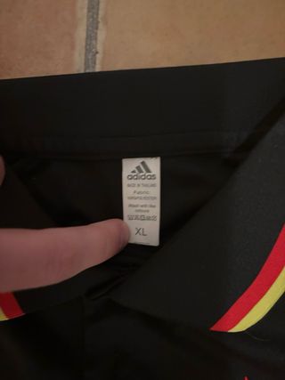 Camiseta Ajax Negra Adidas Talla XL