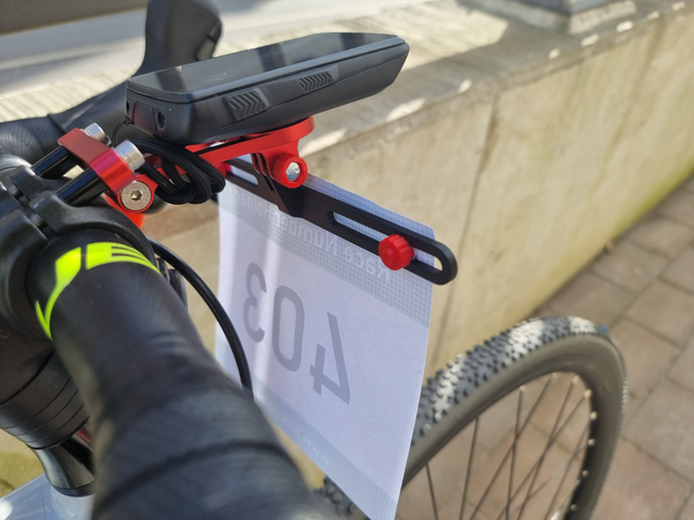 Soporte dorsal bici