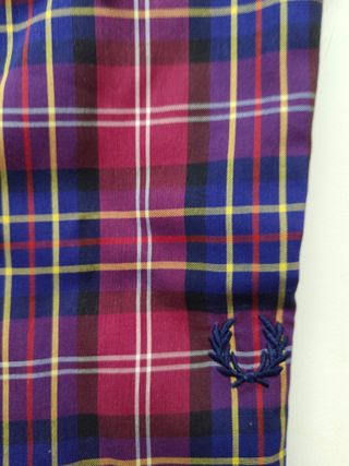 Camicia Fred Perry Tartan - Slim Fit - M